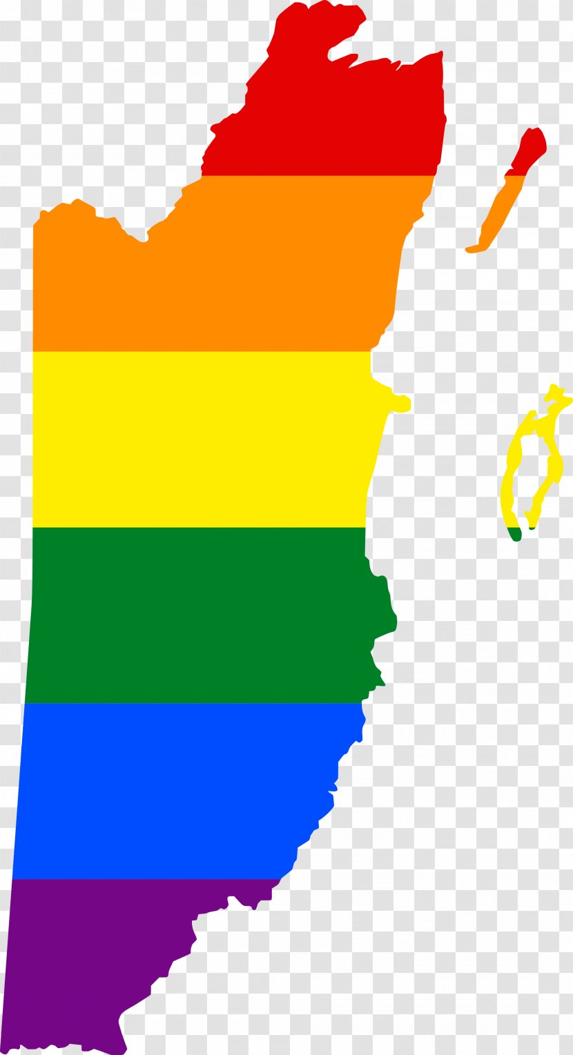 Flag Of Belize Vector Map Guatemala - Yellow - Lgbt Transparent PNG