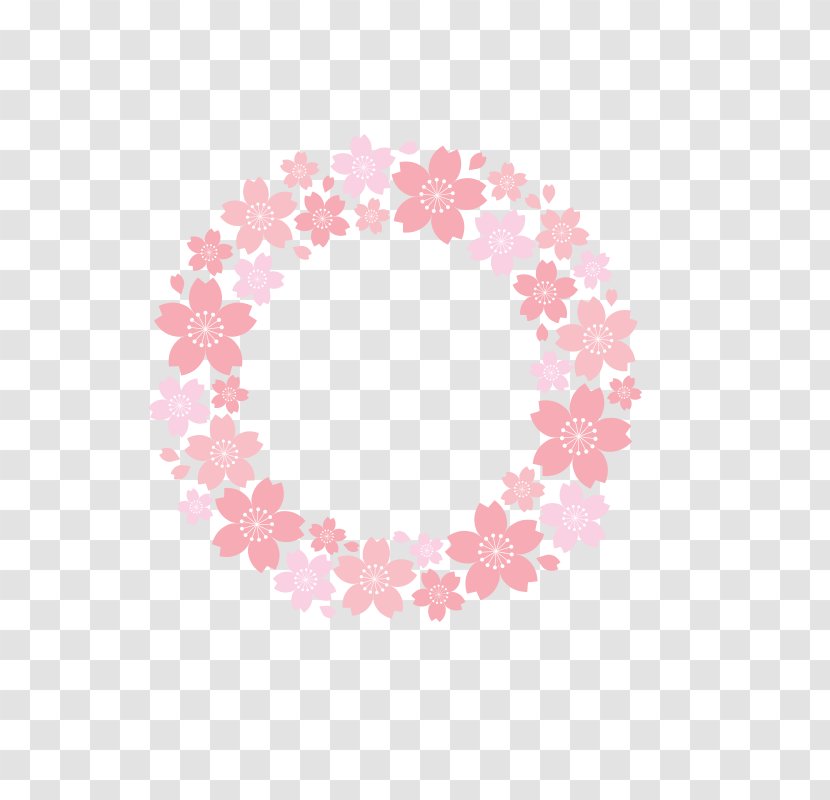 Paper Pink Flower - Floral Design - Cherry Blossom Petals Transparent PNG