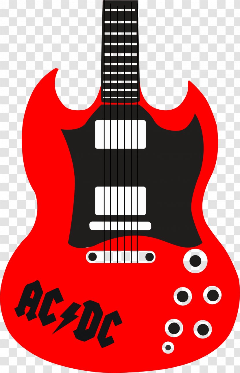 Gibson Les Paul Electric Guitar Musical Instruments Acoustic - Drawing Transparent PNG