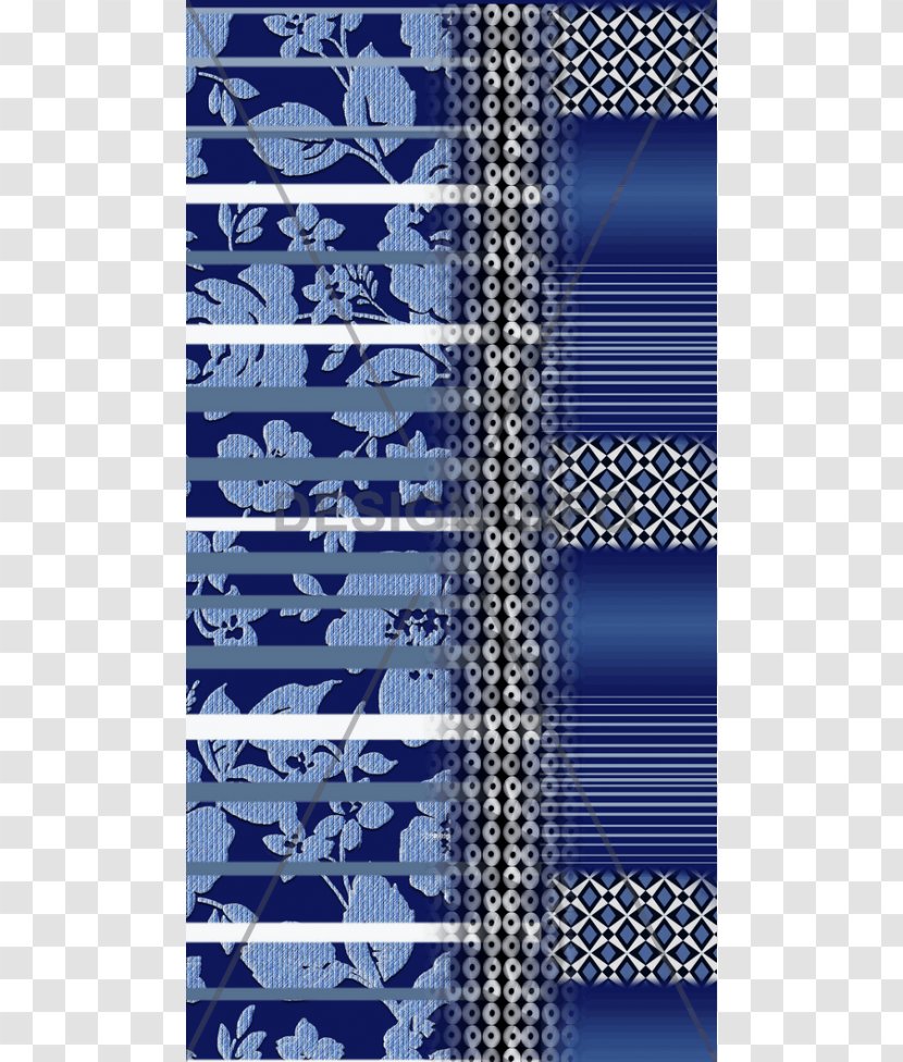Textile Rectangle - Blue - Area Transparent PNG