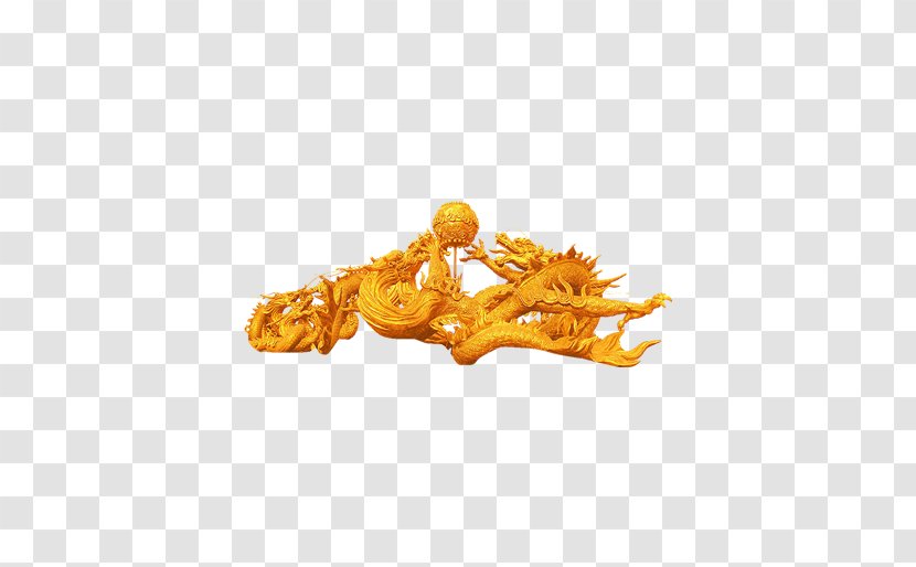 Chinese Dragon - Yellow - Ball Transparent PNG