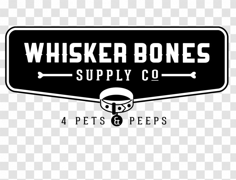 Whisker Bones Supply Co. Dog–cat Relationship Logo - Text - Cat Transparent PNG