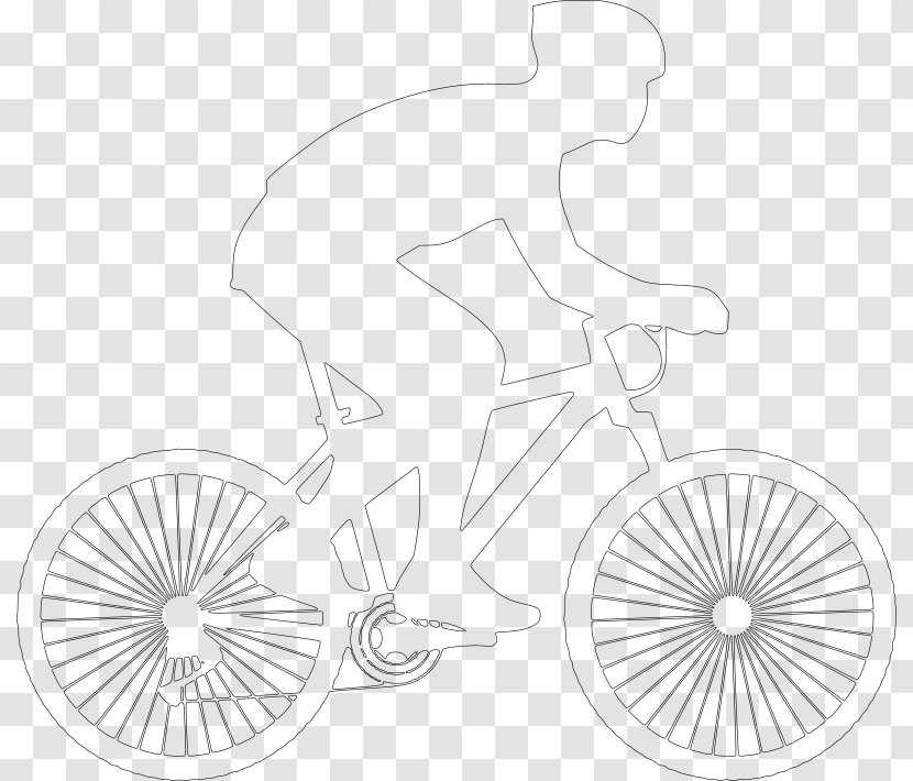 Bicycle T-shirt Cycling - Cartoon Transparent PNG