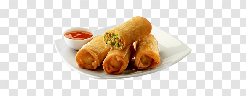 Spring Roll Indian Cuisine Vegetarian Chaat Dosa - Taquito - Vegetable Transparent PNG