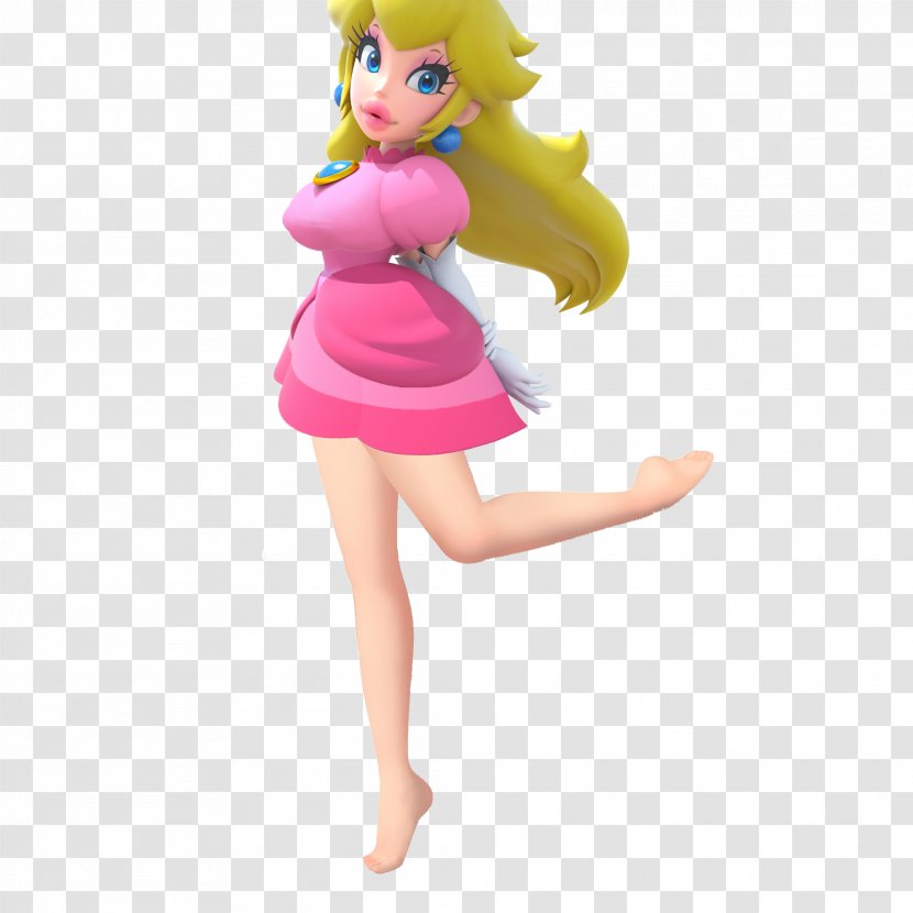 Super Smash Bros. For Nintendo 3DS And Wii U Mario Party 10 Party: Island Tour Star Rush Galaxy - Shoe - Peach Transparent PNG