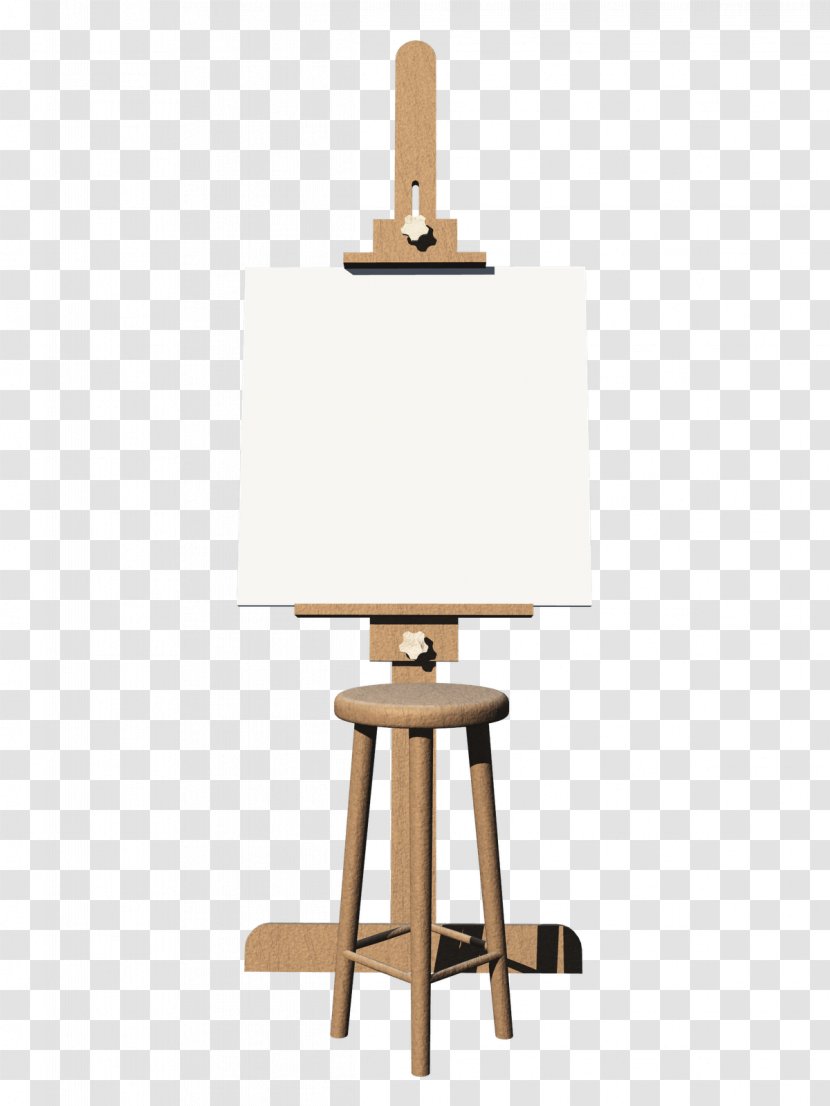 Wood Easel Clip Art - Table Transparent PNG