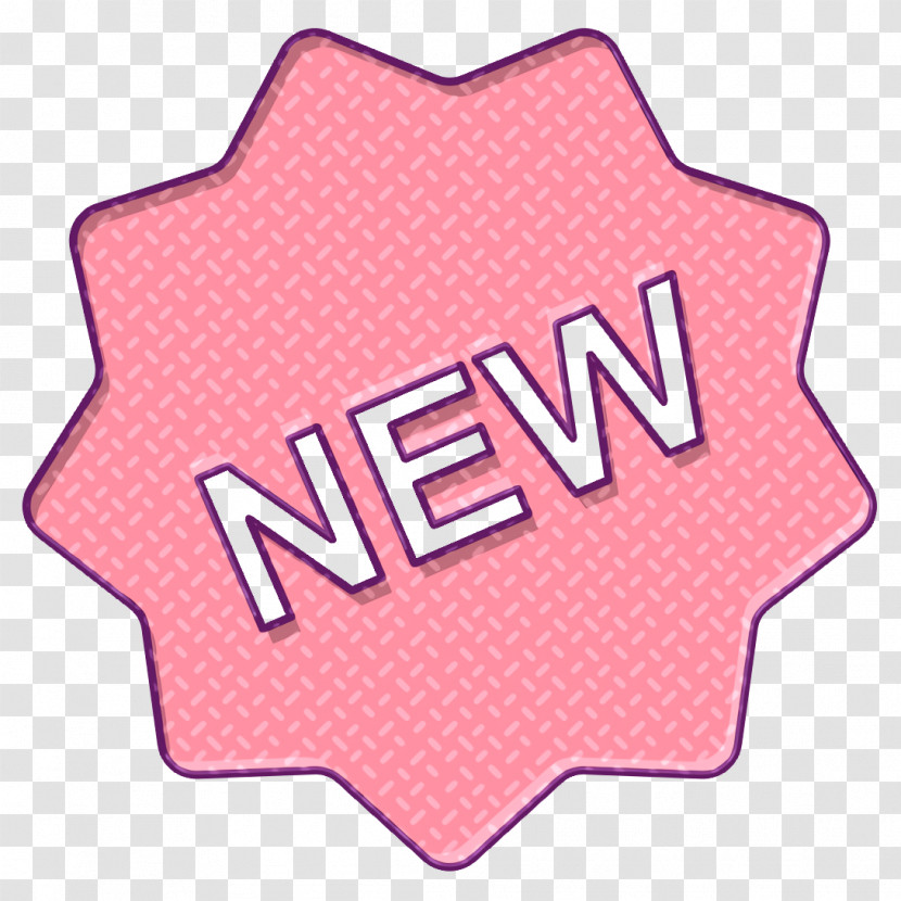 New Icon I Love Shopping Icon Store New Badges Icon Transparent PNG
