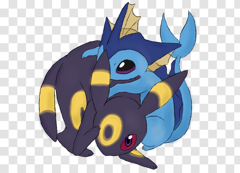 Vaporeon Umbreon Drawing Pokémon - Frame - Watercolor Transparent PNG