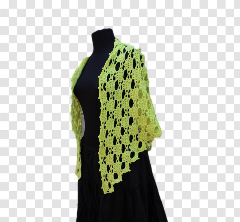 Crochet Shawl Amigurumi Scarf Pattern - Crocheted Lace Transparent PNG