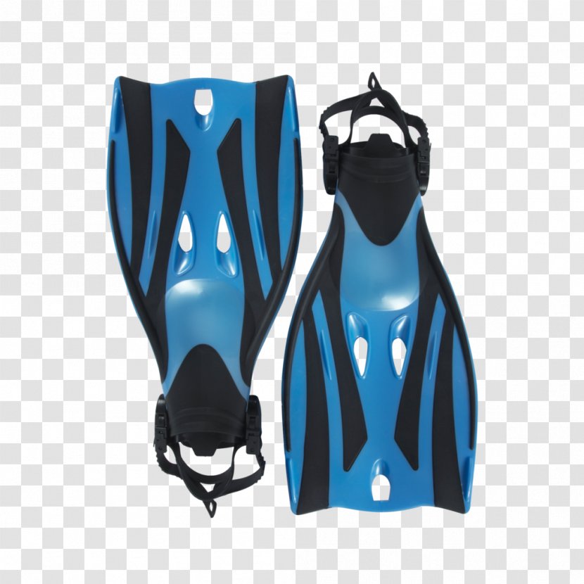 Diving & Snorkeling Masks Swimming Fins Protective Gear In Sports Scuba - Electric Blue - Kids Pool Transparent PNG
