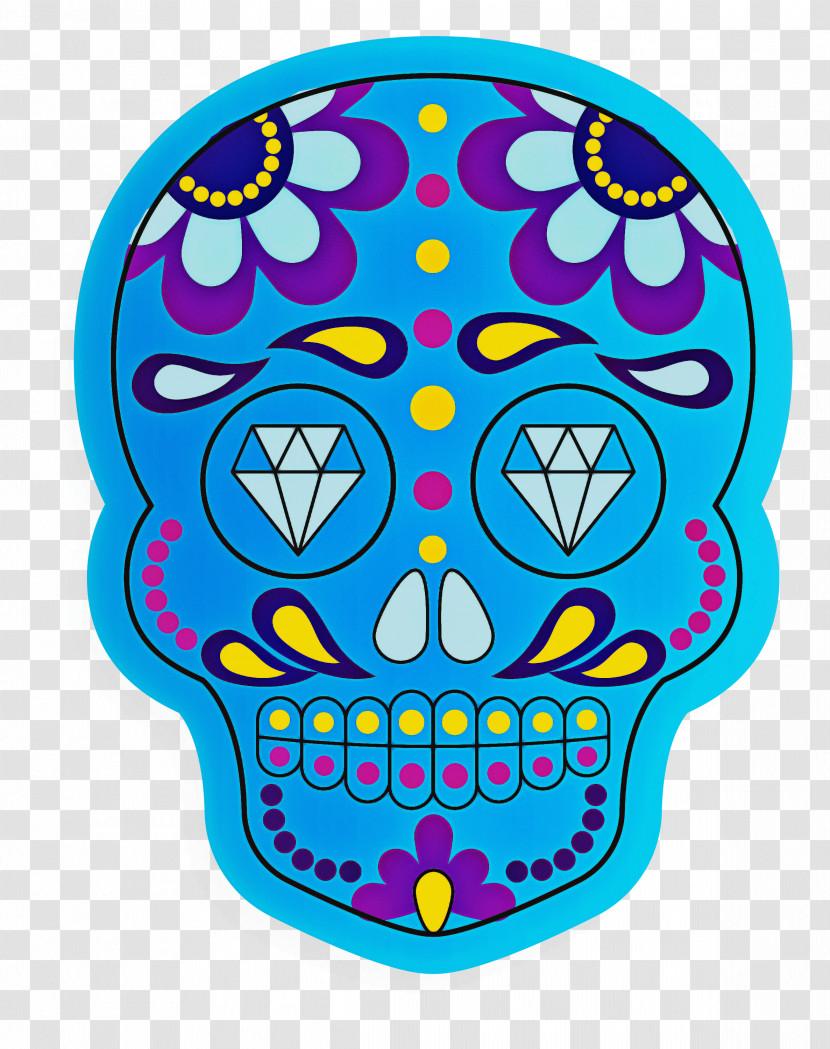Skull Mexico Transparent PNG