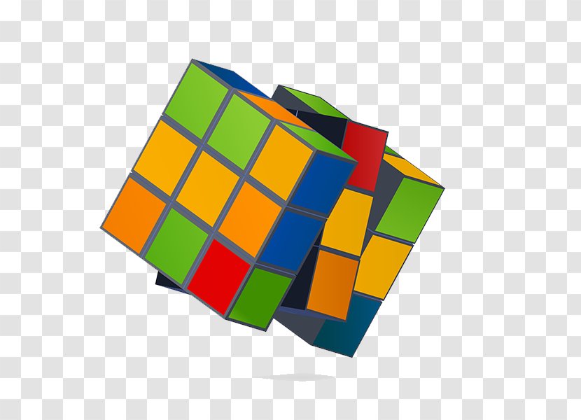 Rotating Cube Rubiks Transparent PNG