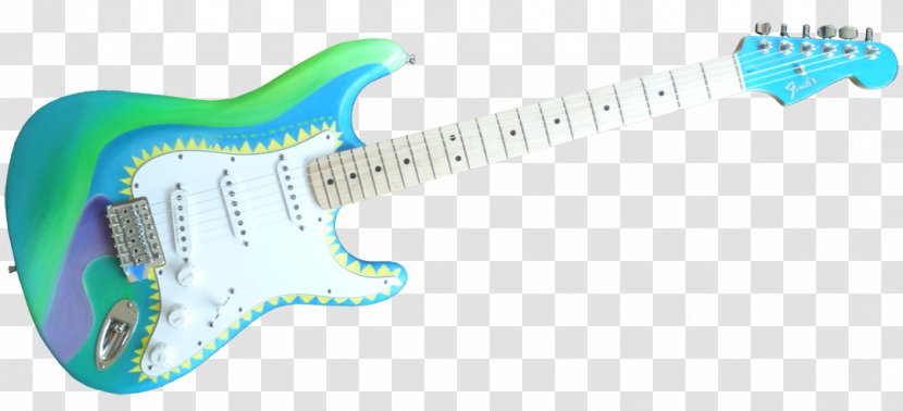 Electric Guitar - Musical Instrument - Hand-painted Transparent PNG