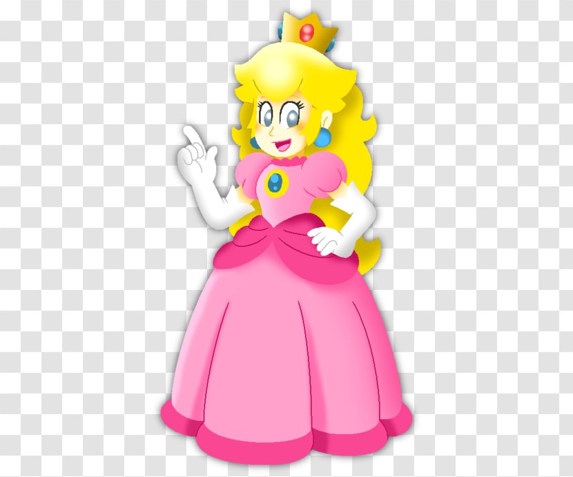 Princess Peach Bowser Super Mario Galaxy - Yellow Transparent PNG