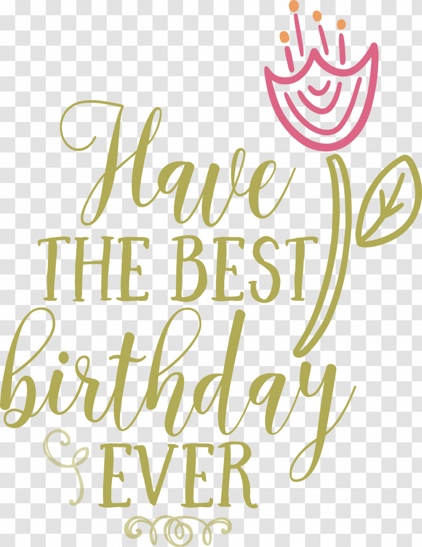 Birthday Best Birthday Transparent PNG