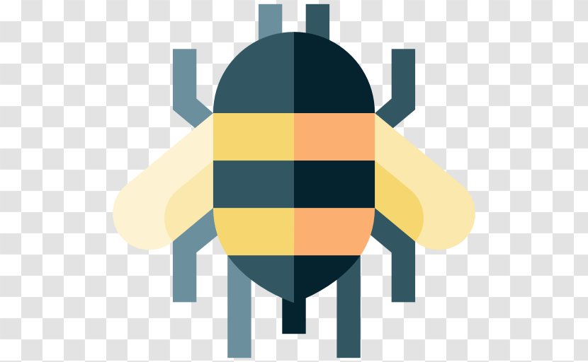 Bee Icon - Joint - Yellow Transparent PNG