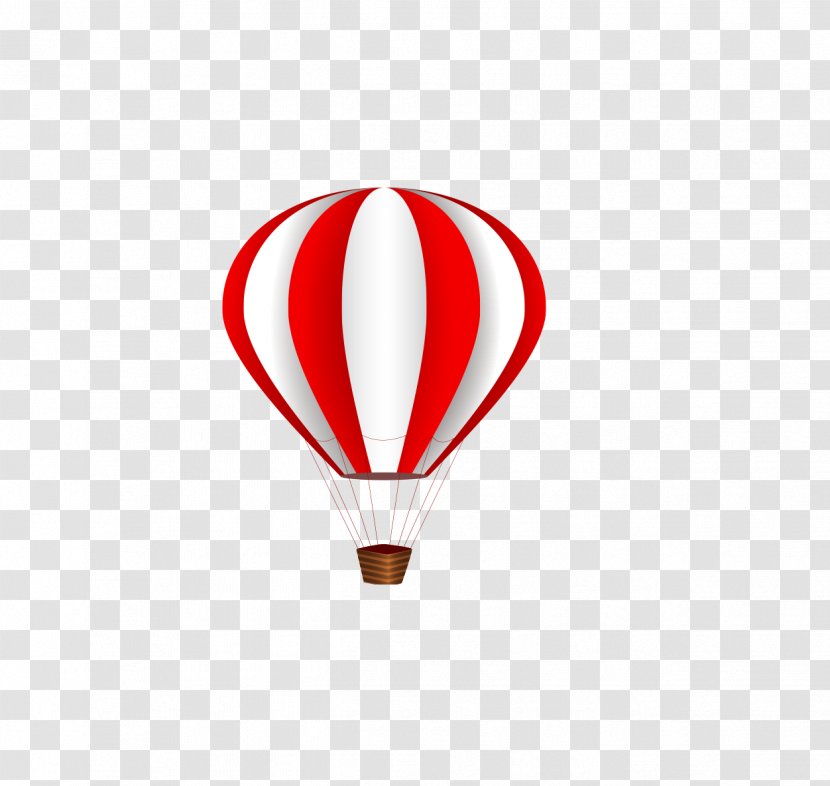 Hot Air Ballooning Flight Red - Balloon Transparent PNG