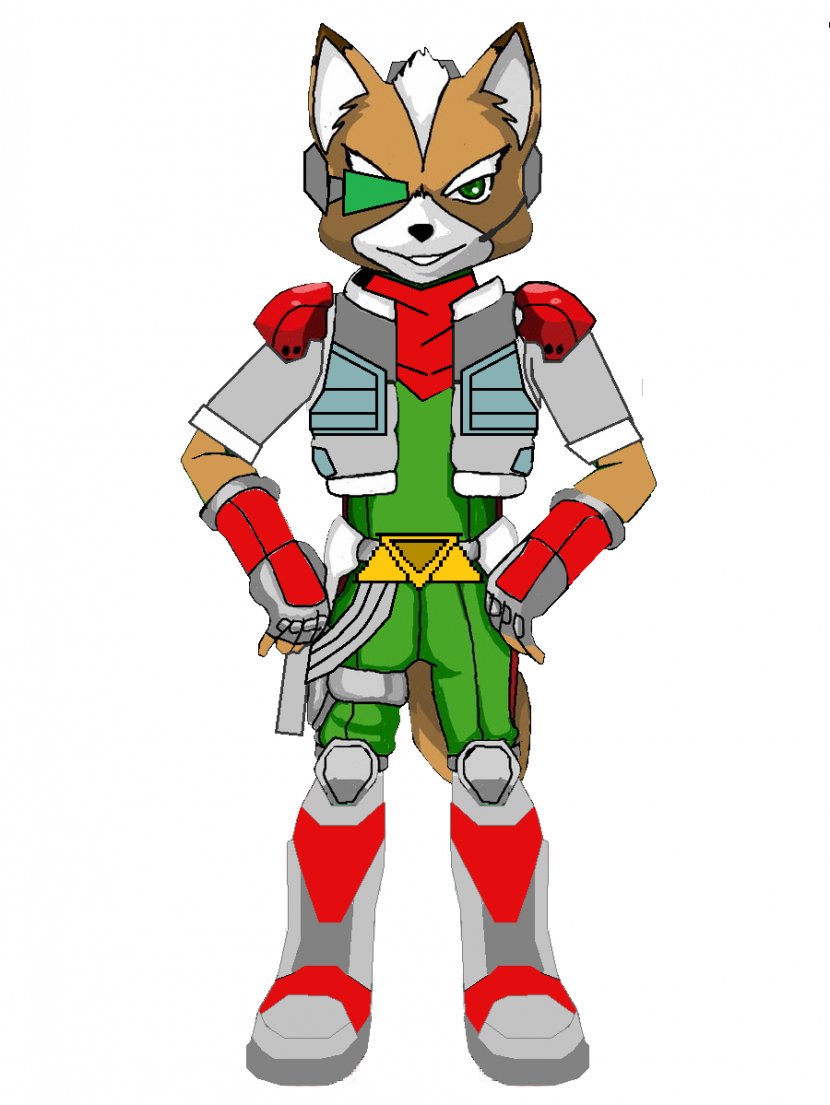 Star Fox Art McCloud Krystal - Fictional Character Transparent PNG