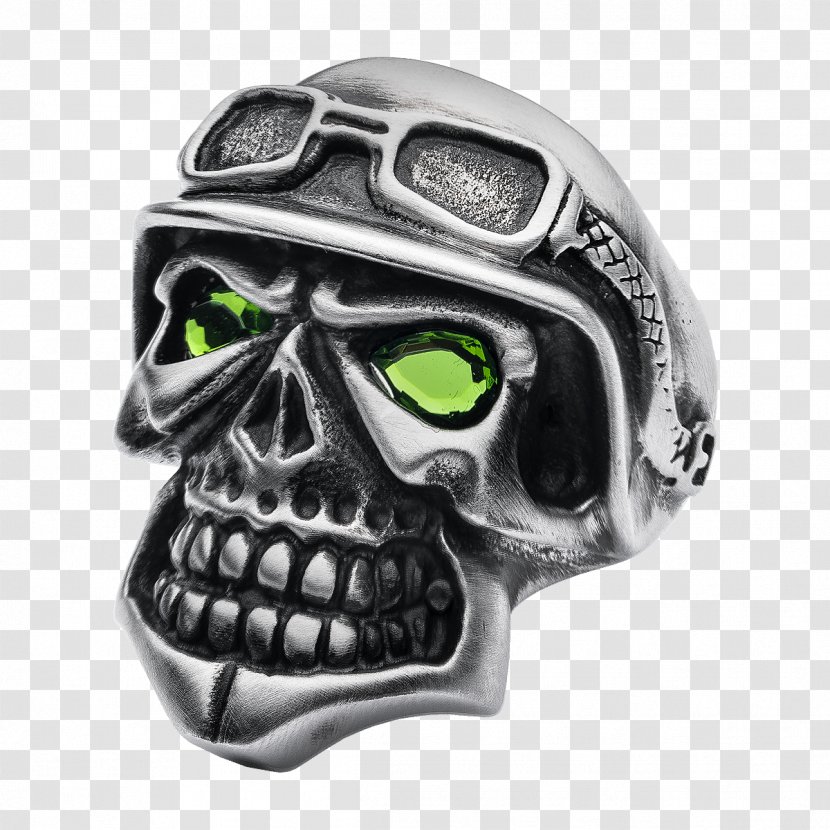 Skully Ring Jewellery Clothing Accessories Jewelry Designer - Personal Protective Equipment - Biker Transparent PNG