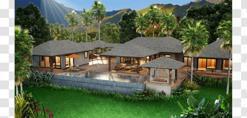 Tropical Architecture Group, Inc Hawaiian - Cottage - Lake House Transparent PNG