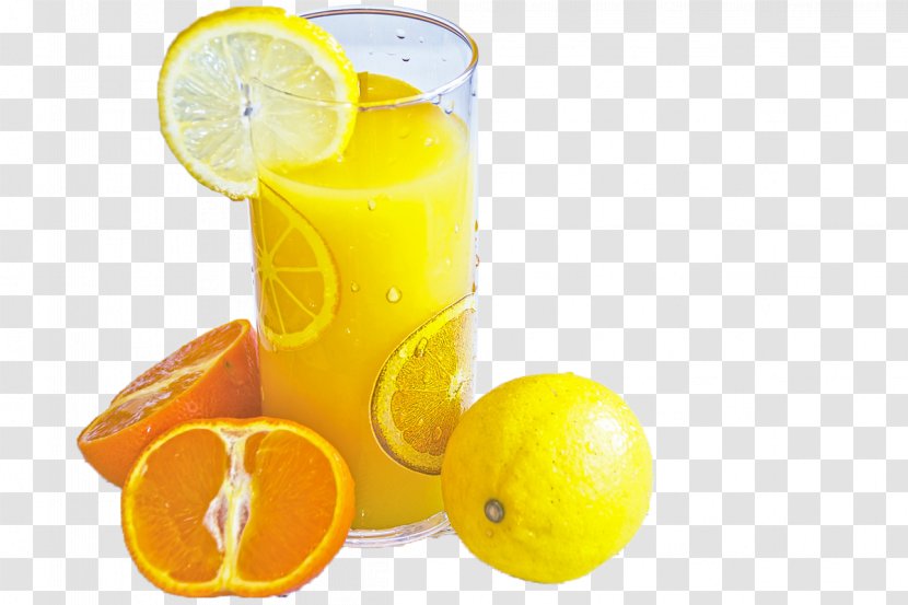 Orange Juice Coffee Breakfast Drink - Lemon Lime Transparent PNG