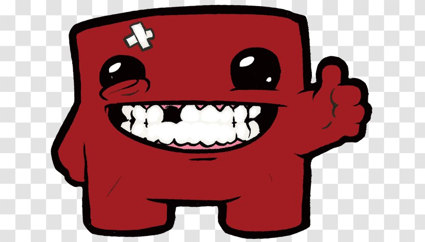 Super Meat Boy Forever Nintendo Switch Team Xbox 360 - Tree - Silhouette Transparent PNG