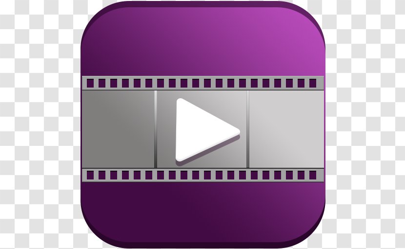 Video Player Download Android Google Play - Magenta Transparent PNG