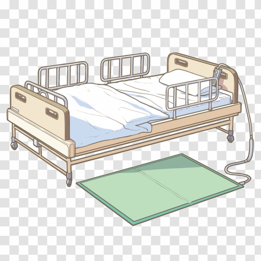 Hospital Nursing Nurse Bed Frame Health Care - Assistive Technology - Home Transparent PNG