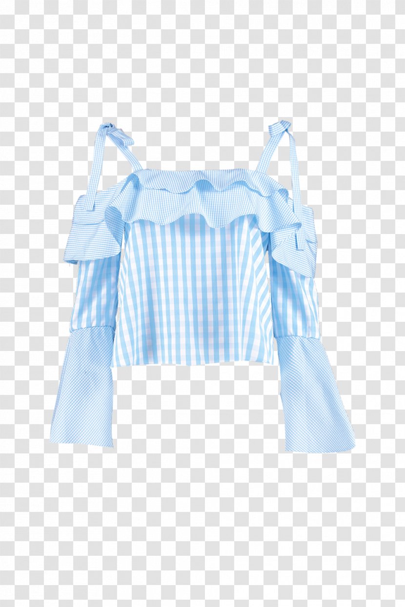 Electric Blue Cobalt Shoulder Clothes Hanger - Gingham Transparent PNG
