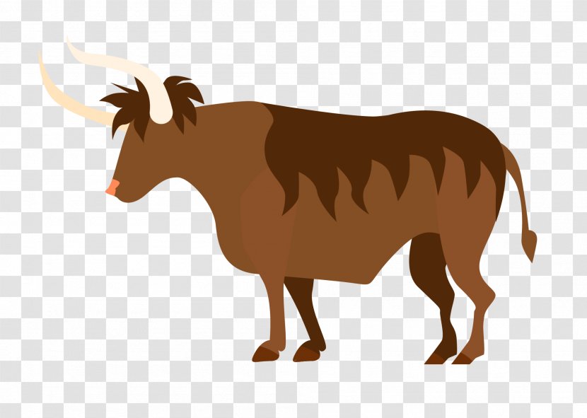 Cattle Icon - Bull - Vector Bison Material Transparent PNG