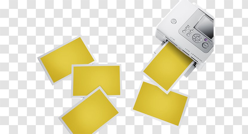 Paper Printer Color Printing - Yellow Transparent PNG