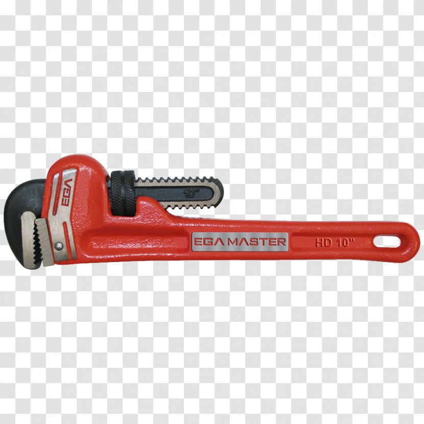Spanners Pipe Wrench Tool Cast Iron - Ega Master Transparent PNG