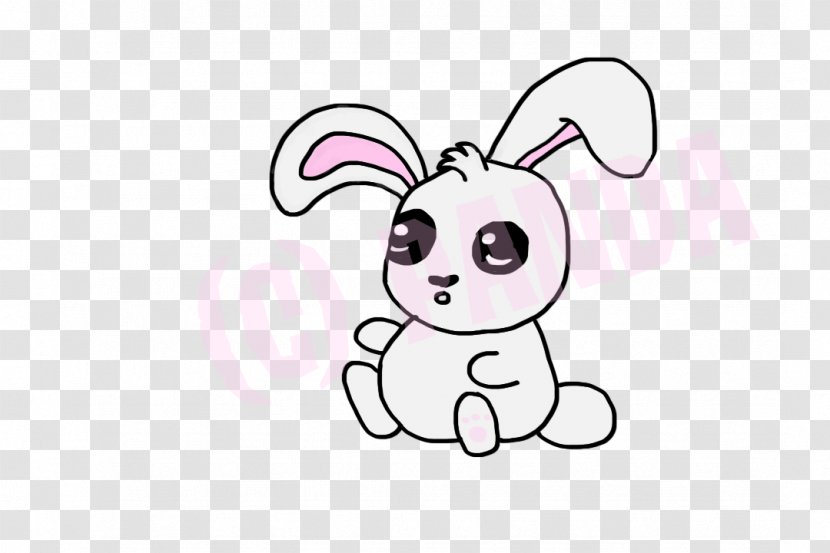 Domestic Rabbit Hare Easter Bunny Clip Art - Cartoon Transparent PNG