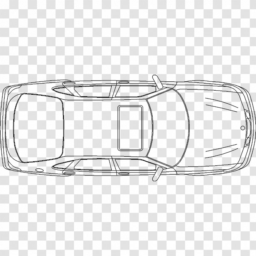 Car Drawing Line Art Plan - Footwear Transparent PNG