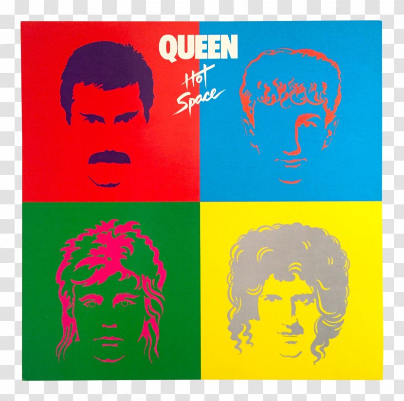 Hot Space Queen Album LP Record Phonograph - Tree Transparent PNG