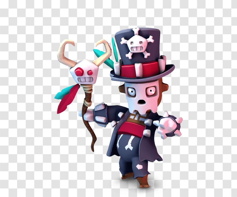 Designer Toy Pirate - Victorian Witch Doctor Transparent PNG