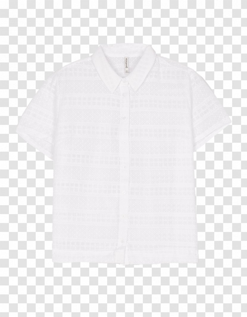 Blouse T-shirt Collar Neck Sleeve - Shirt Transparent PNG
