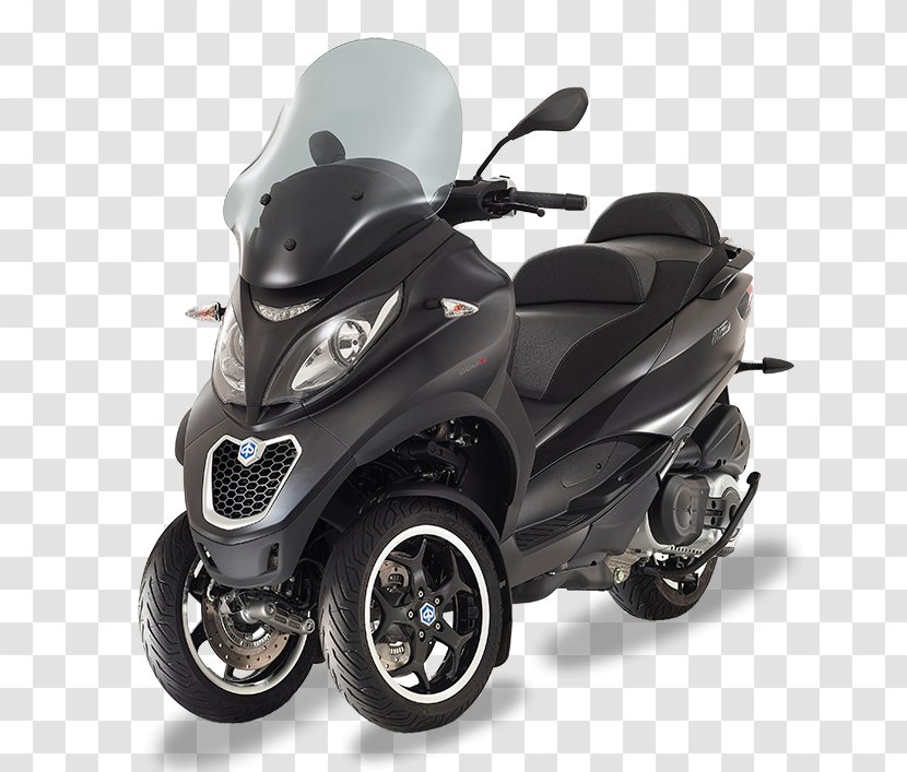 Piaggio MP3 Motorcycle Scooter Vespa - Motos Transparent PNG