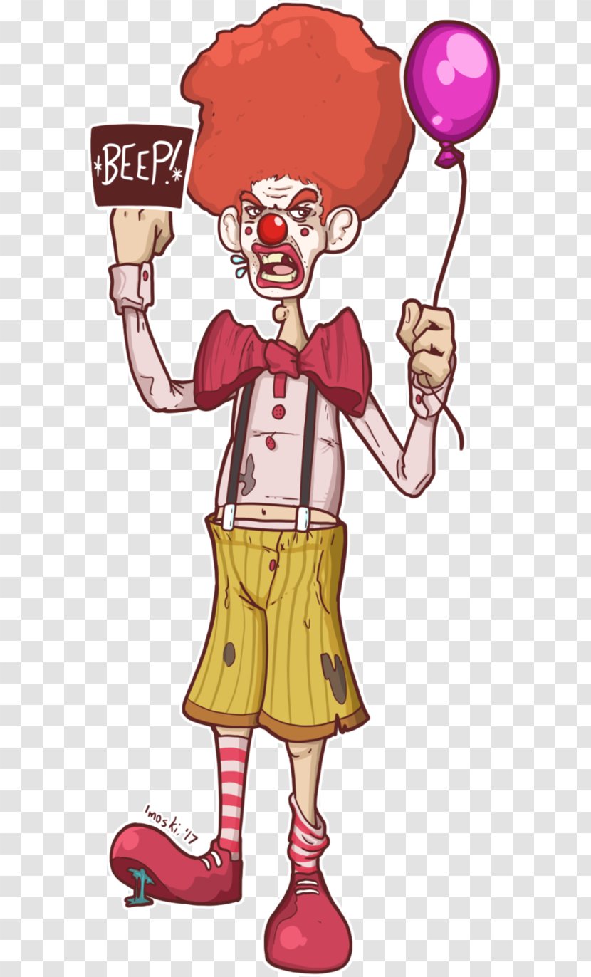 DeviantArt Clown Fan Art Nintendo Switch - Museum Transparent PNG