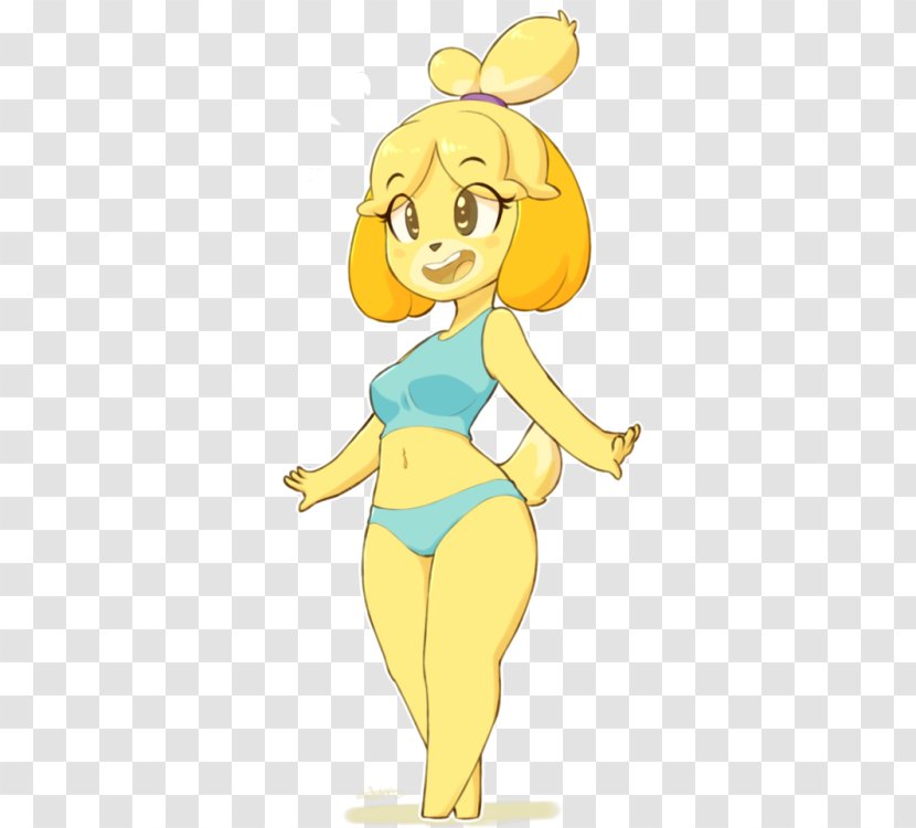 Animal Crossing: New Leaf Wii U Video Games Tomodachi Life - Watercolor - Acnl Isabelle Transparent PNG