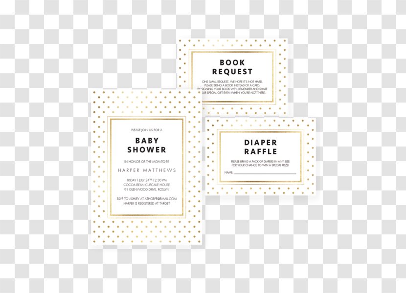 Wedding Invitation Diaper Baby Shower Paper Infant - Yellow - Invitations Transparent PNG