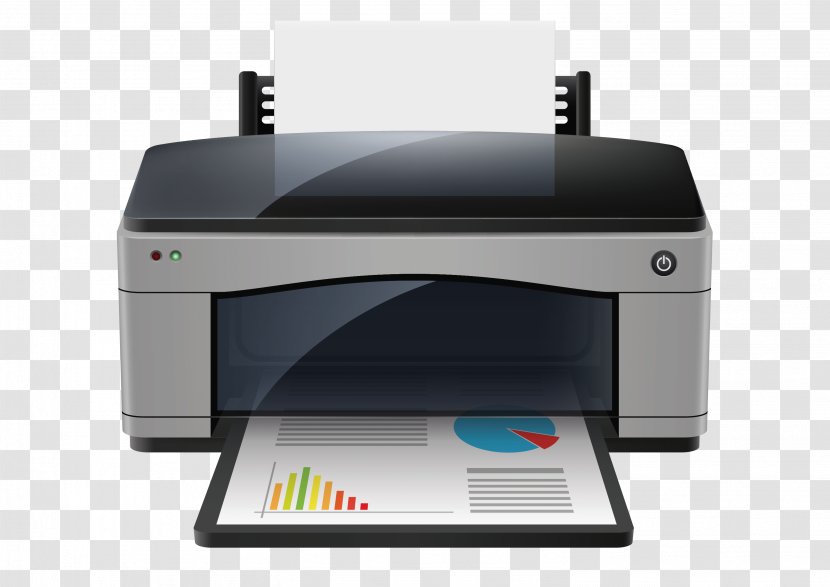 Page Printer Inkjet Printing Clip Art - Output Device Transparent PNG