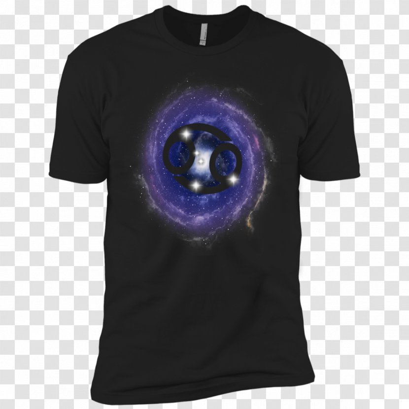 T-shirt Hoodie Sleeve Top - Longsleeved Tshirt - Cancer Astrology Transparent PNG