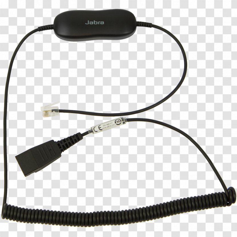Electrical Cable Jabra Avaya Mobile Phones Headset - Cookware Accessory Transparent PNG
