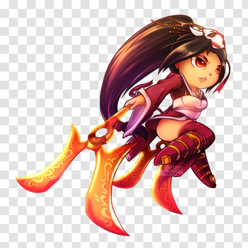 League Of Legends Akali Drawing Fan Art - Frame Transparent PNG