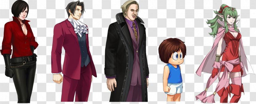 Project X Zone 2 Miles Edgeworth Ada Wong Tales Of Vesperia - Tree - Frame Transparent PNG