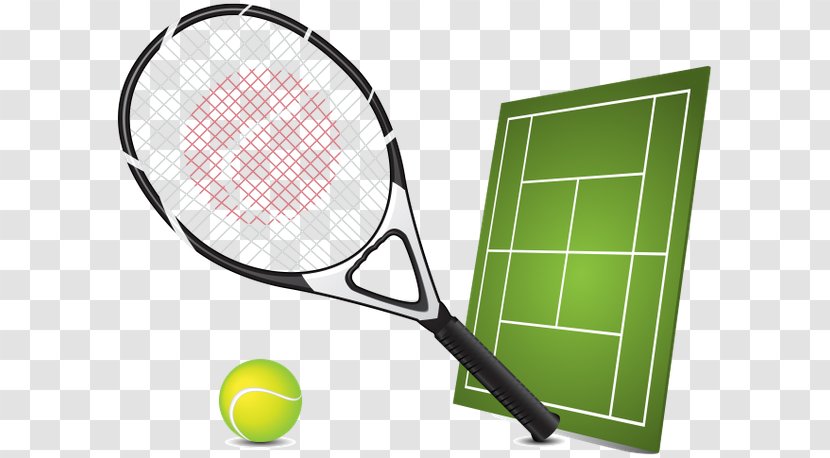 Tennis Centre Balls Racket Sport - Ball Transparent PNG
