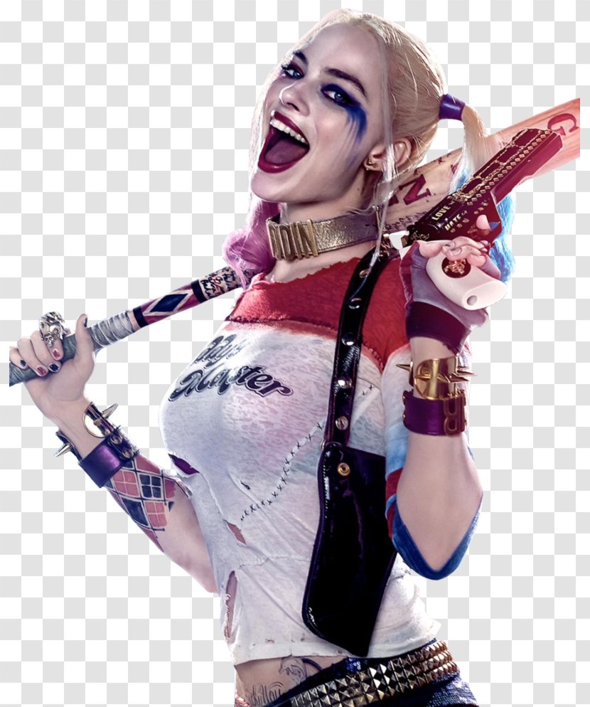 Margot Robbie Harley Quinn Joker Suicide Squad Deadshot - Heart Transparent PNG
