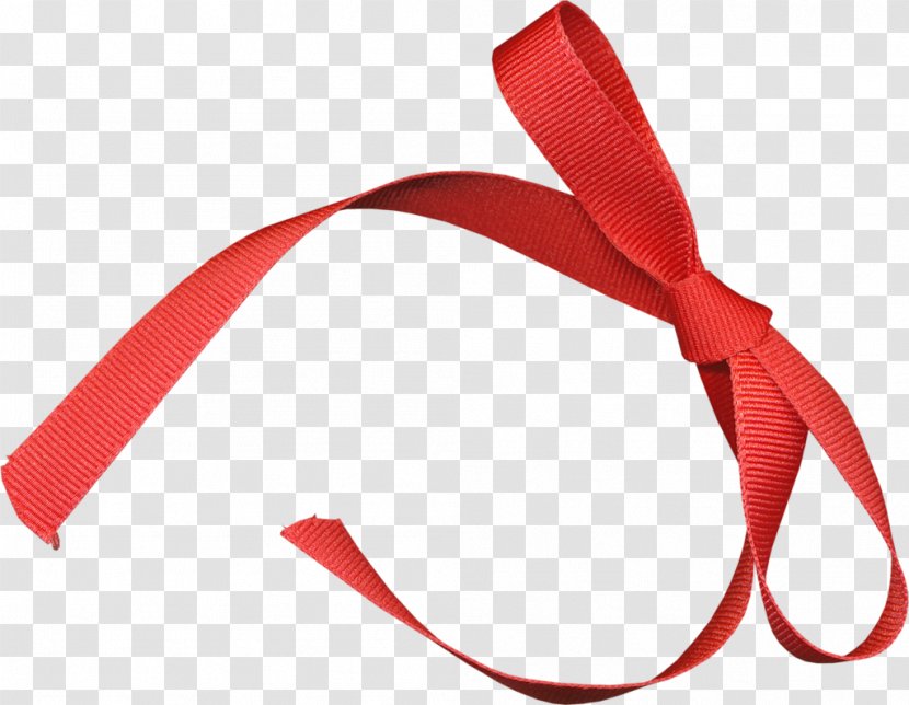 Red Ribbon Clip Art - Headgear - Bow Transparent PNG