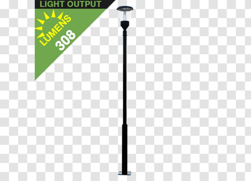 Solar Street Light Lamp LED Lighting - Driveway - Post Transparent PNG
